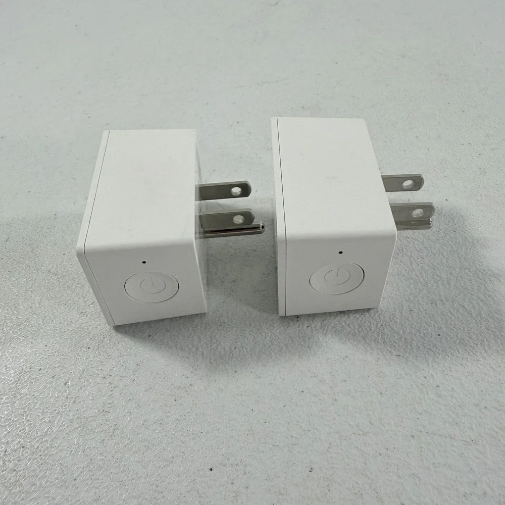 Lot Of 2 WeMo WiFi Smart Plug WSP080 For Apple HomeKit Alexa & Google Assistant